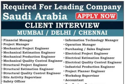 Saudi Arabia Job Opportunities: Apply Now!