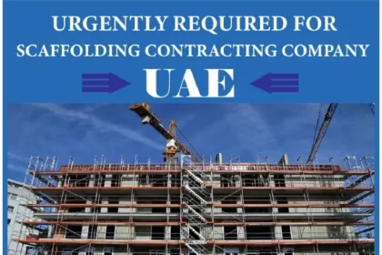 Scaffolding Jobs Uae