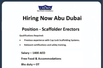 Hiring Scaffolder Erectors – CROWN Manpower Abu Dhabi