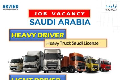 Job Opportunities in Saudi Arabia - Arvind Manpower Solutions (P) Ltd.