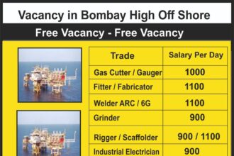 Bombay Offshore Jobs: Free Vacancies for Skilled Trades