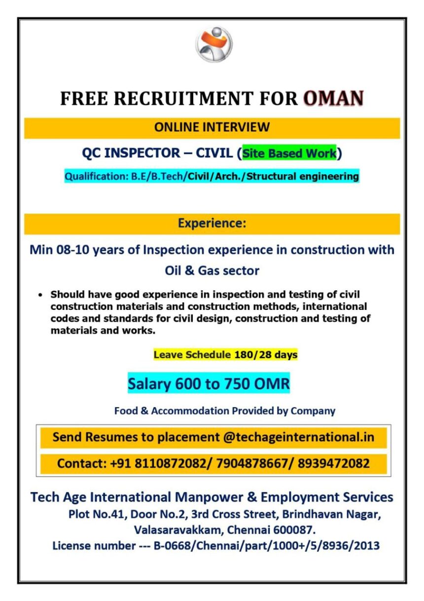 Exciting Career Opportunity in Oman!