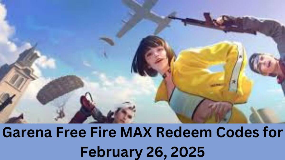 Garena Free Fire MAX Redeem Codes for February 26, 2025