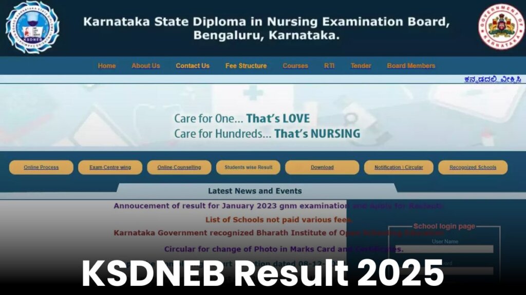 KSDNEB Result 2025