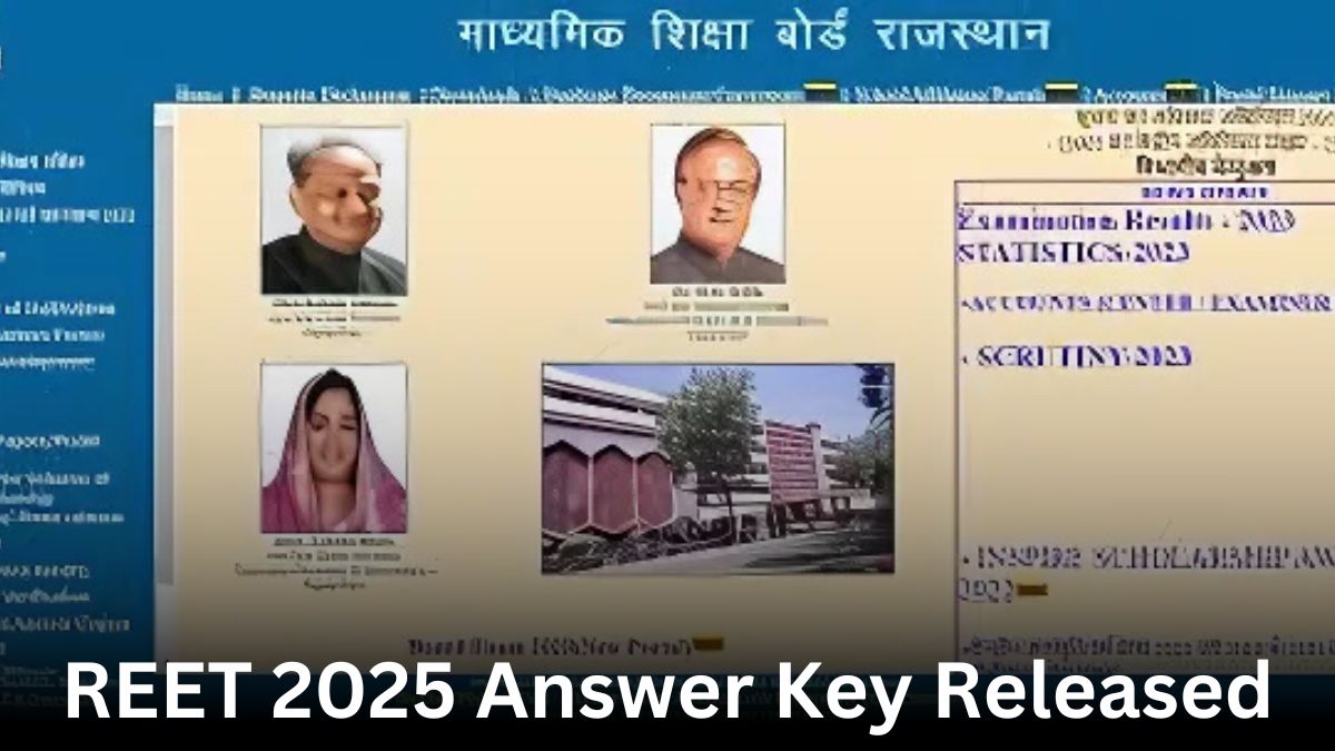 REET 2025 Answer Key Released