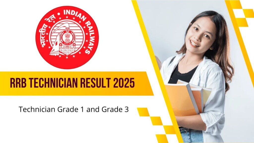 RRB Technician Grade 1 Result 2025 Released – Check Now!