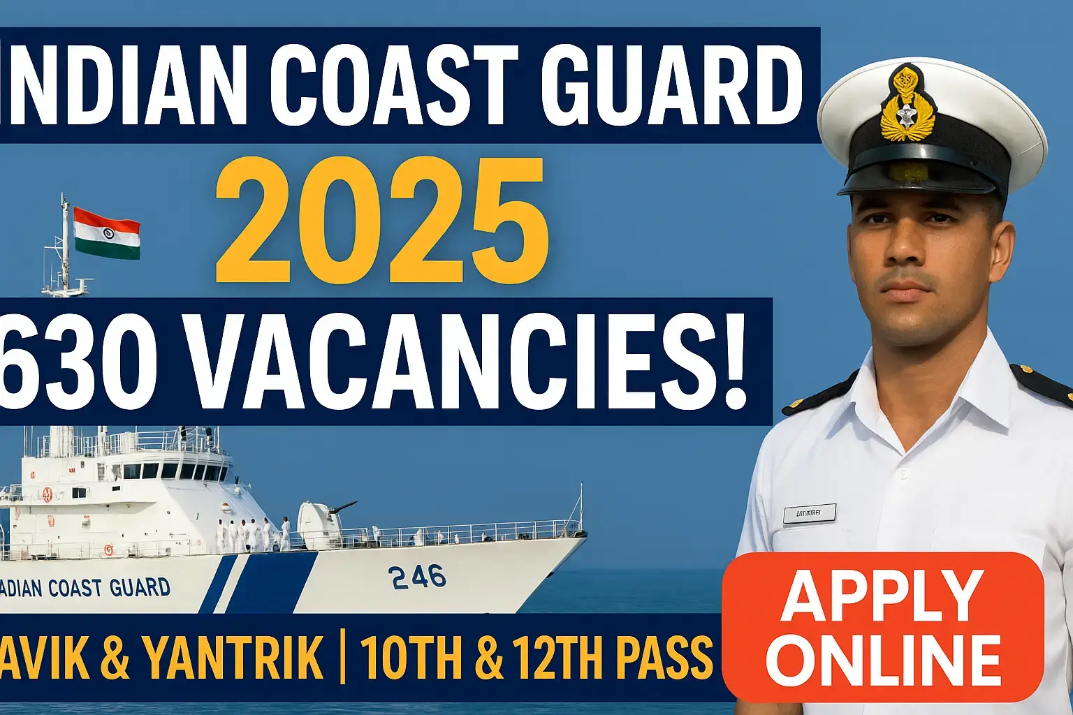 Indian Coast Guard Recruitment 2025