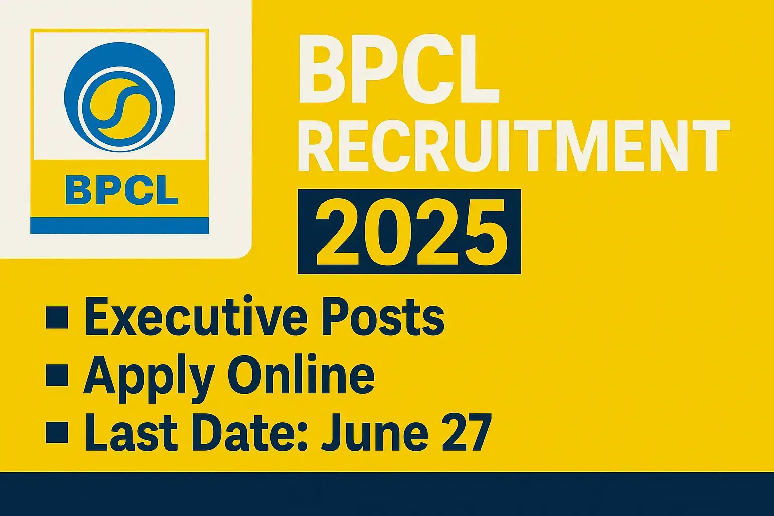 BPCL Recruitment 2025