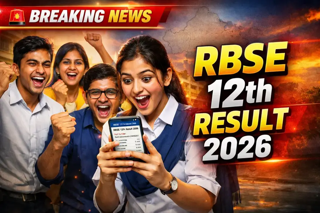 Rajasthan 12th Result 2026 Released: Check RBSE Class 12 Result Online