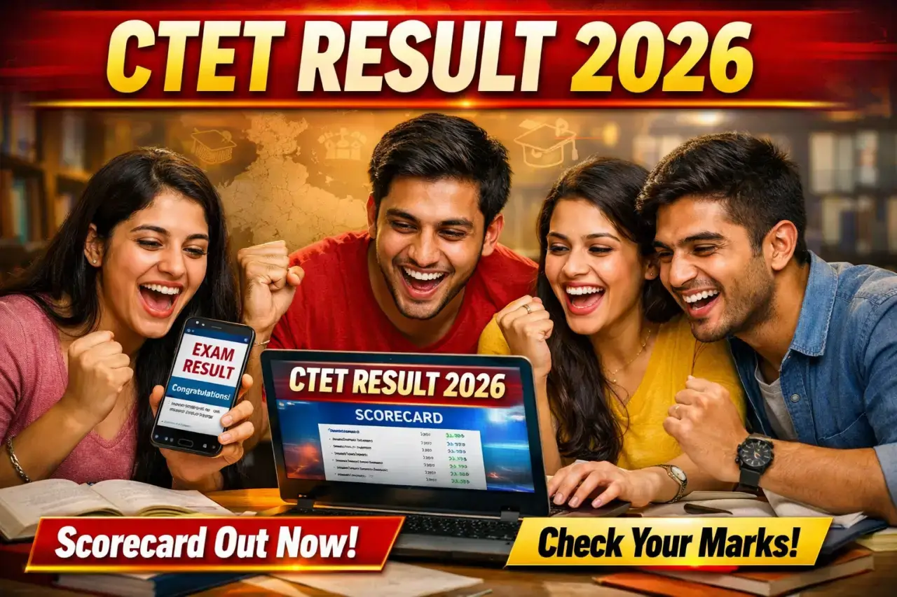 CTET Feb 2026 Result Out: Download Scorecard at ctet.nic.in