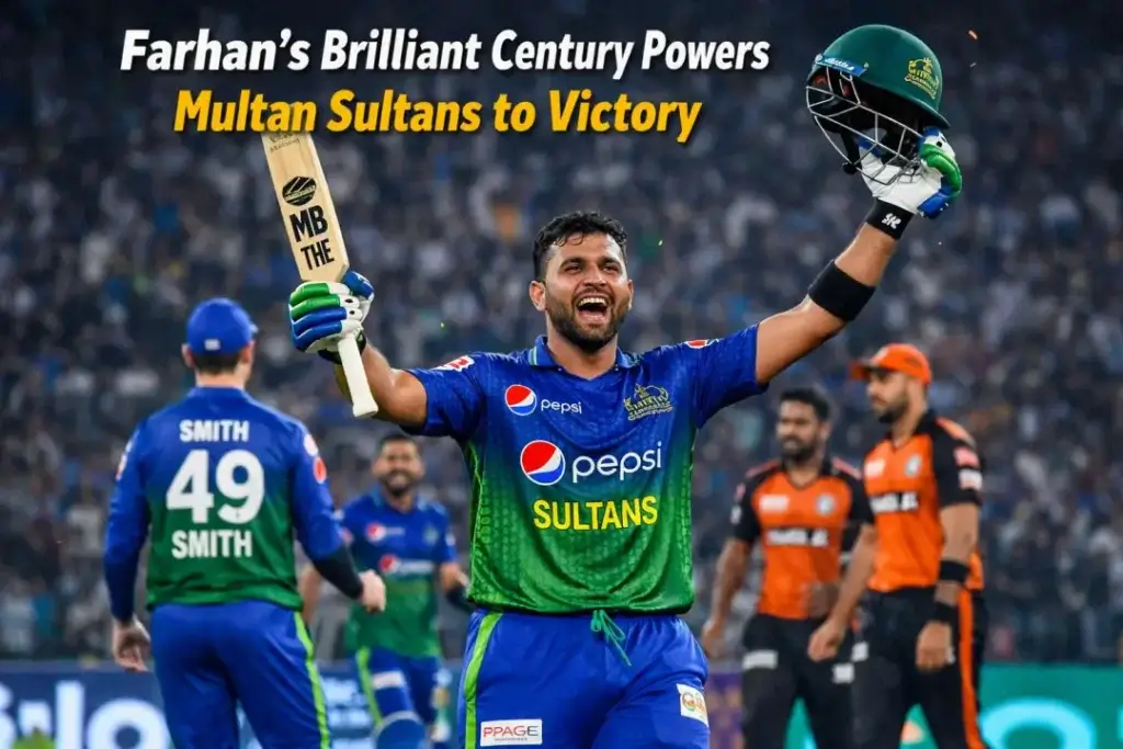 Farhan Century Floors Kingsmen and Keeps Them Winless