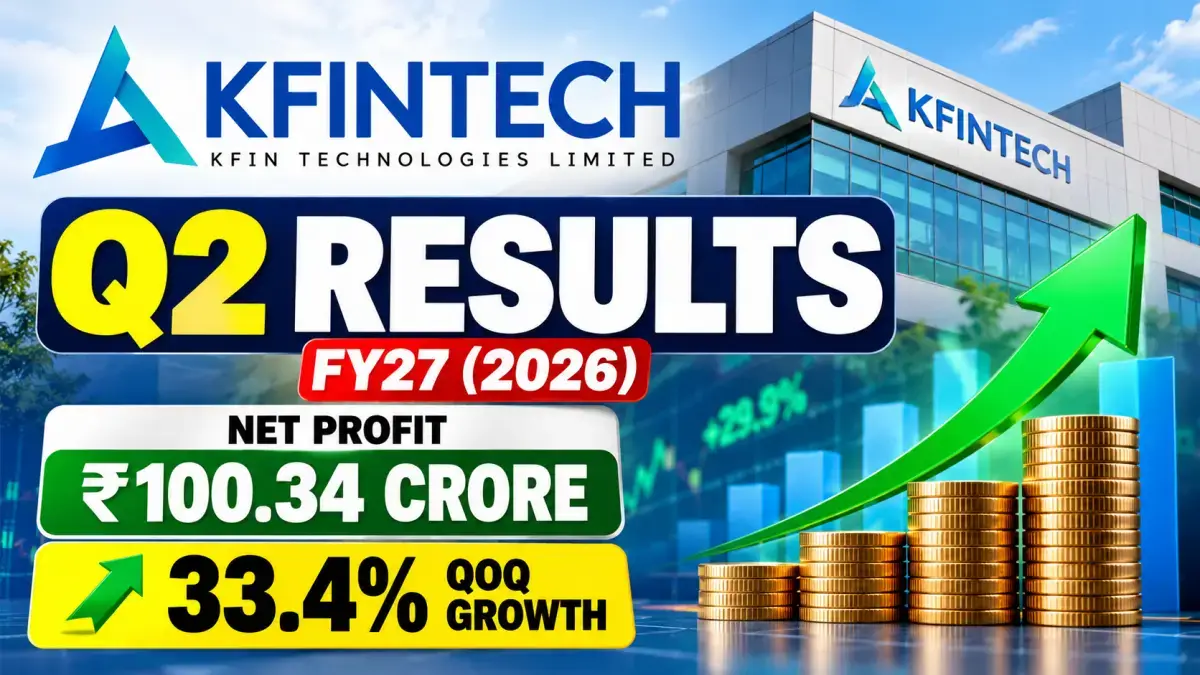KFin Technologies Q2 Results FY27: Net Profit Rises 33.4% Quarter-on-Quarter to ₹100.34 Crore