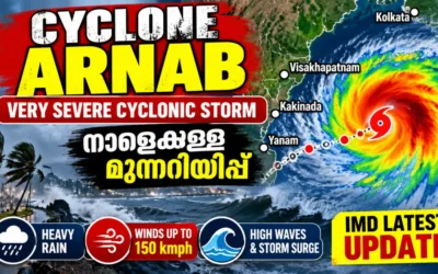 Cyclone Arnab tracker live