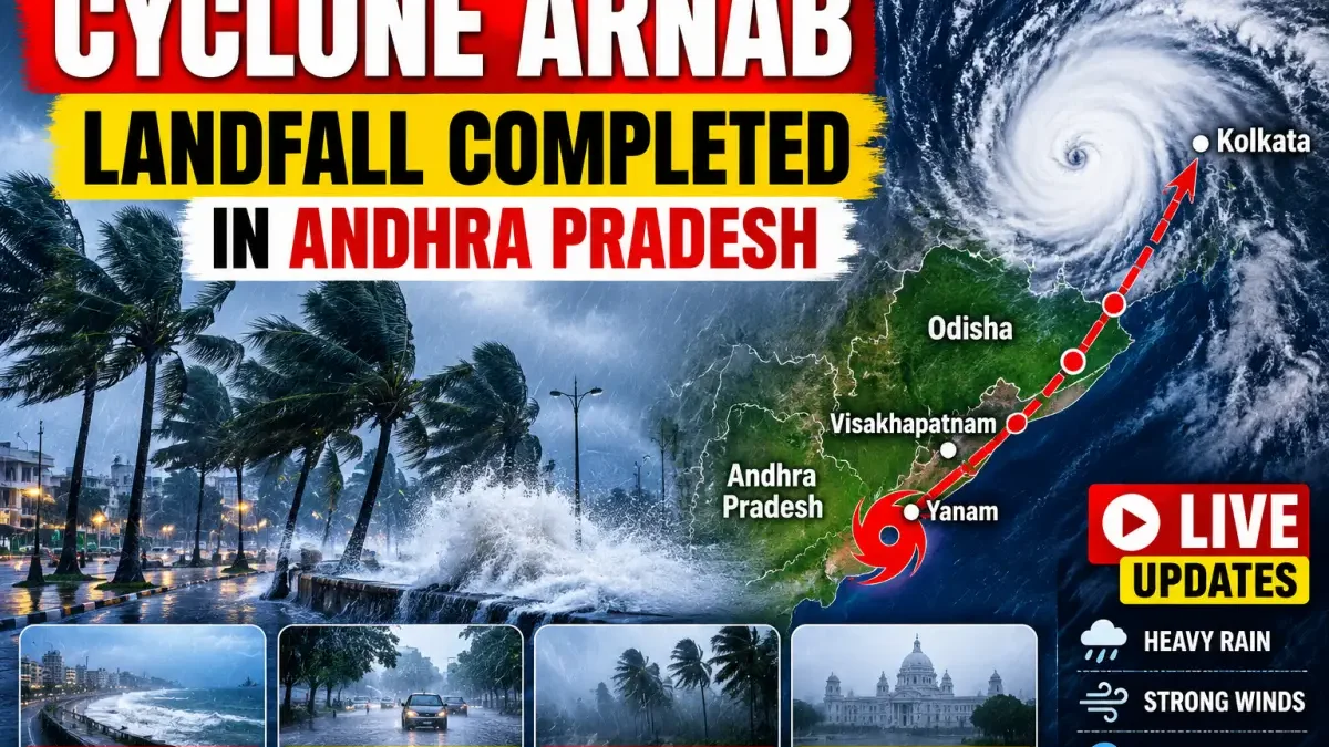Cyclone Arnab Latest Update