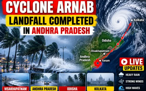 Cyclone Arnab Latest Update