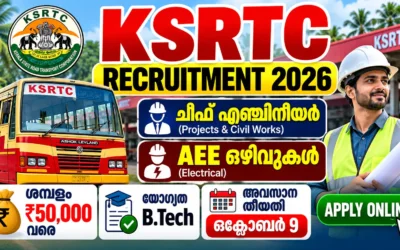 KSRTC Recruitment 2026